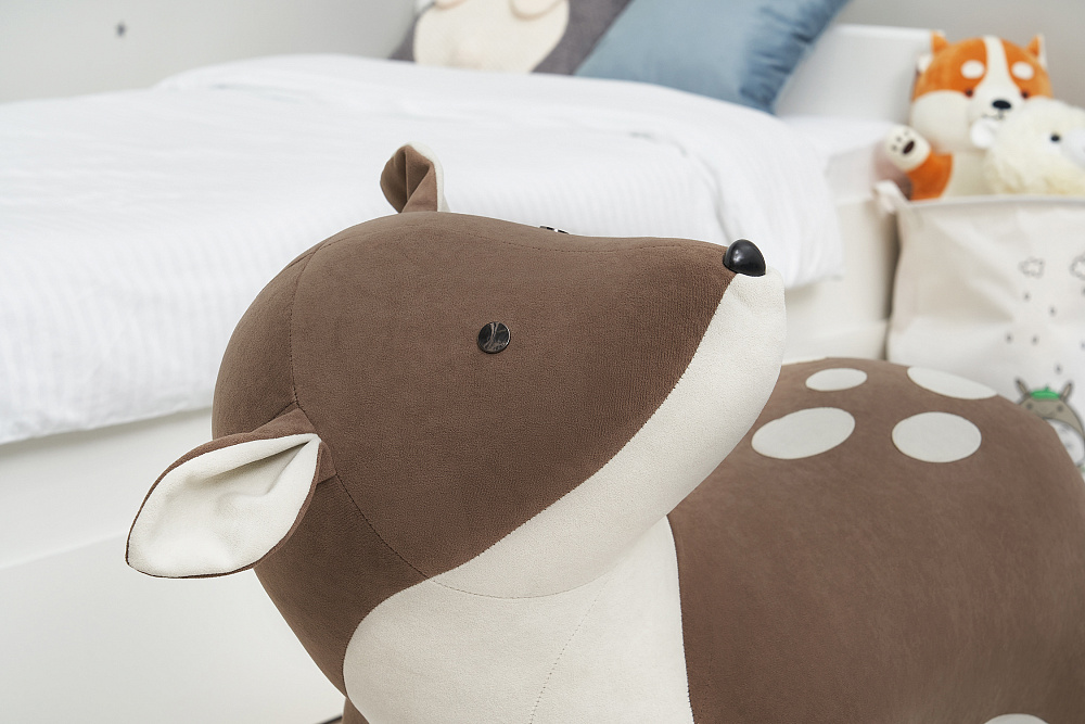 Пуф Leset Bambi коричневый / бежевый