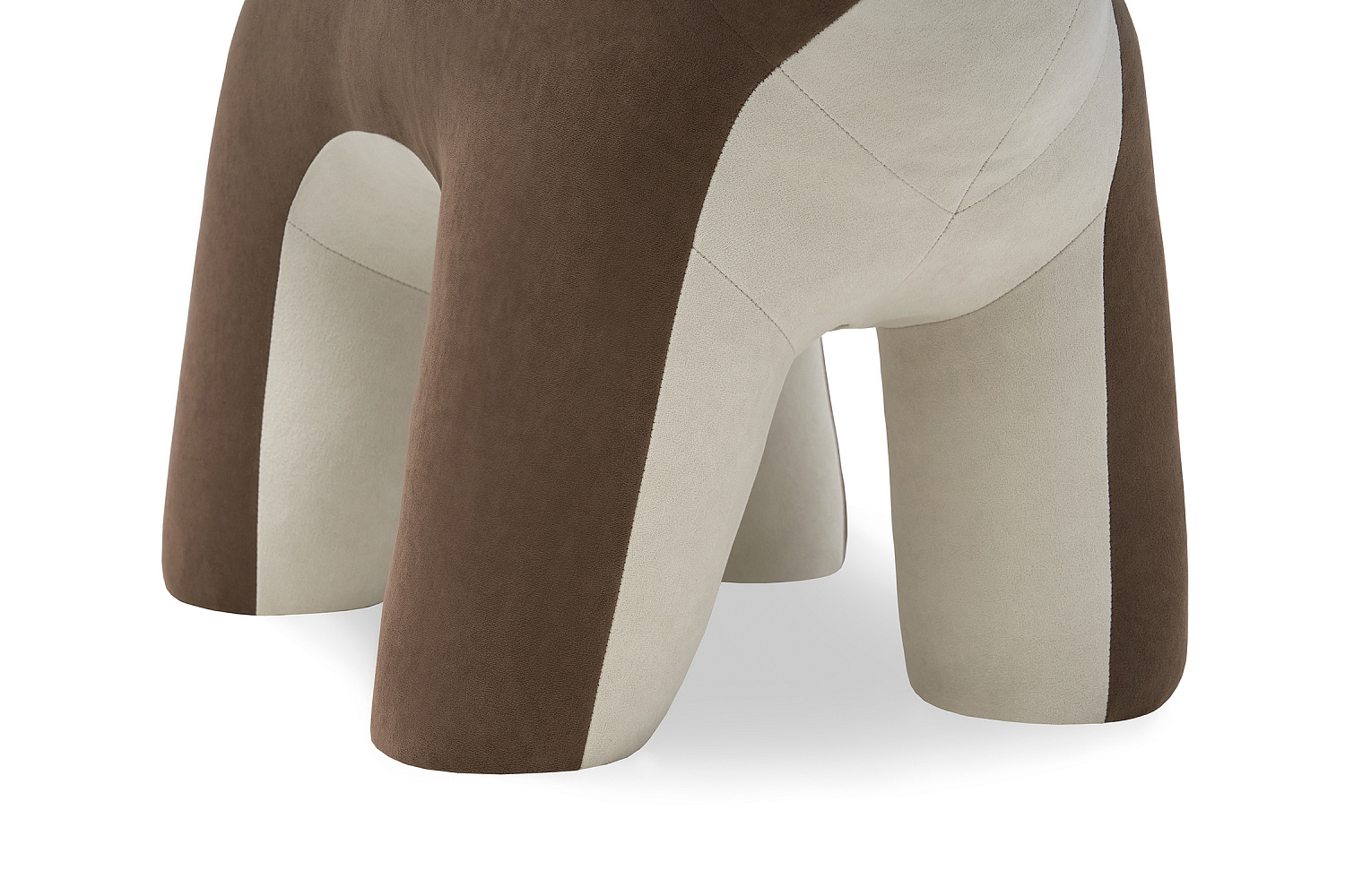 Пуф Leset Bambi коричневый / бежевый