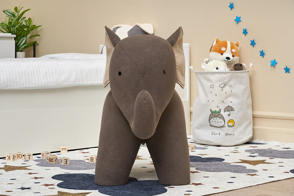 Пуф Leset Elephant коричневый