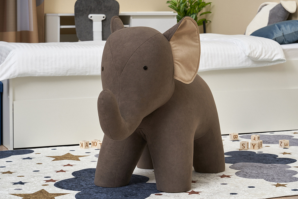 Пуф Leset Elephant коричневый