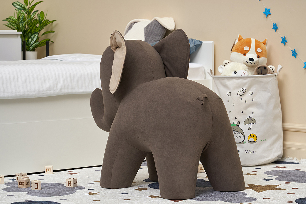 Пуф Leset Elephant коричневый