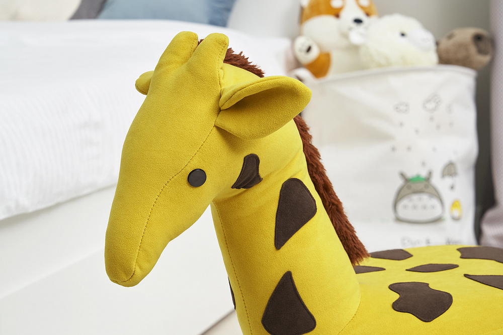 Пуф Leset Giraffe Combi желтый / коричневый