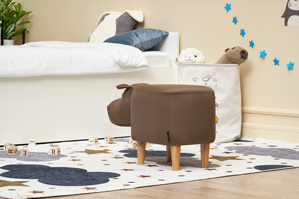Пуф Leset Hippo Combi коричневый