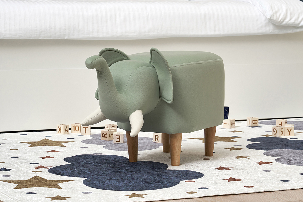 Пуф Leset Slon Combi светло-зеленый