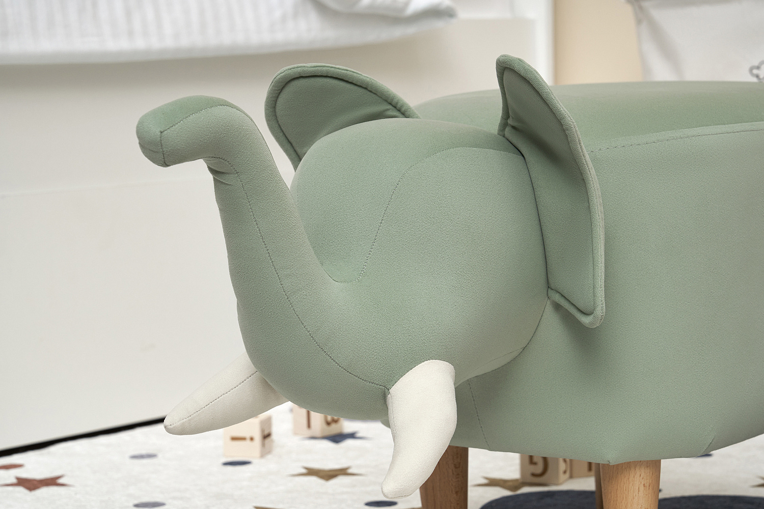 Пуф Leset Slon Combi светло-зеленый