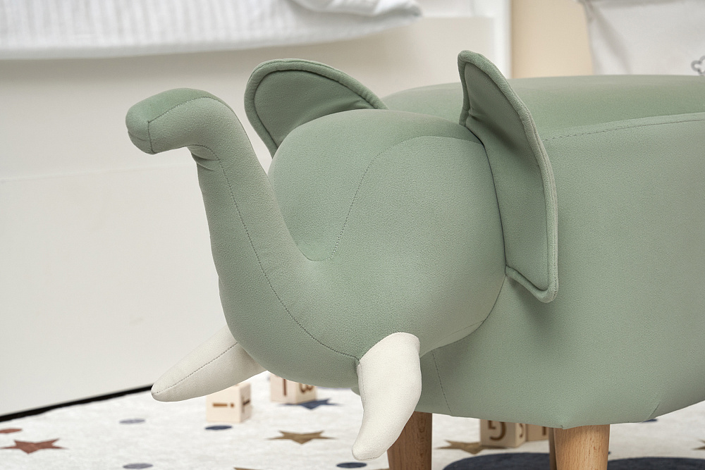 Пуф Leset Slon Combi светло-зеленый