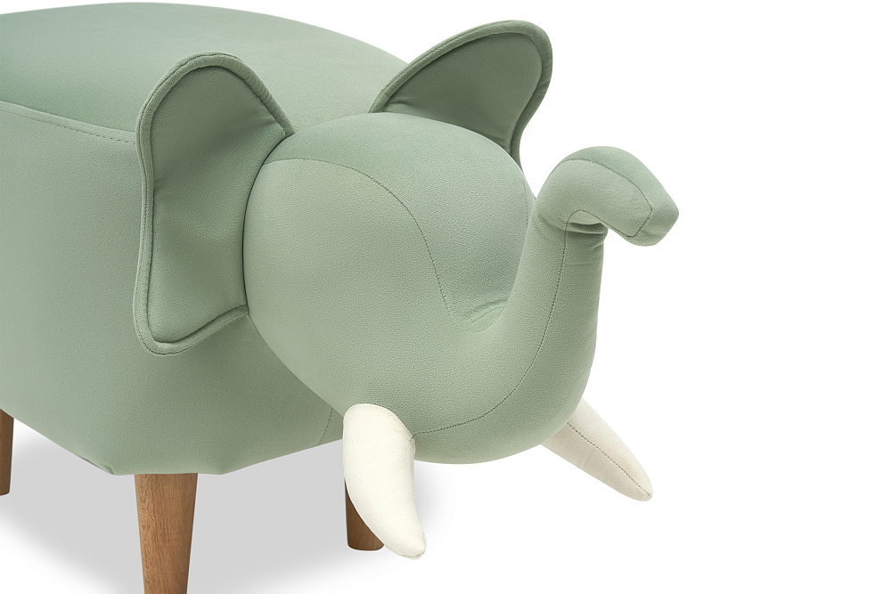 Пуф Leset Slon Combi светло-зеленый