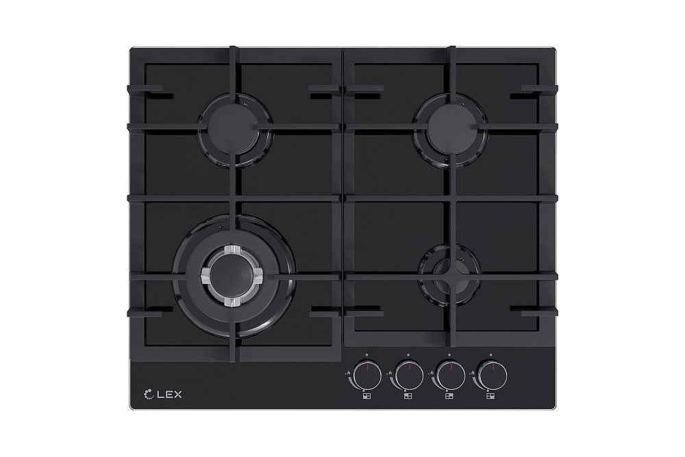 Газовая варочная поверхность LEX GVG 645 BBL