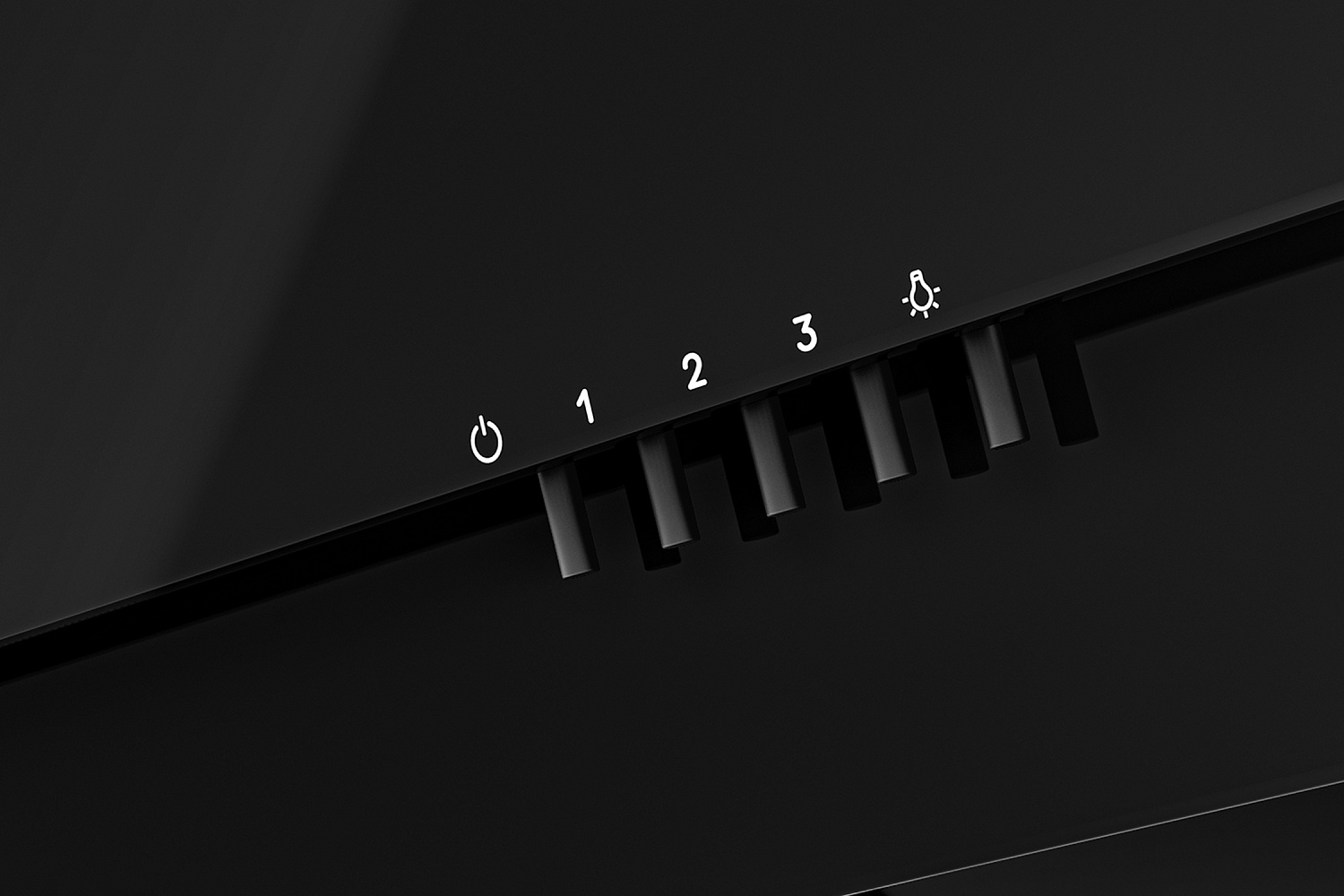 Наклонная вытяжка LEX MERA 500 BLACK