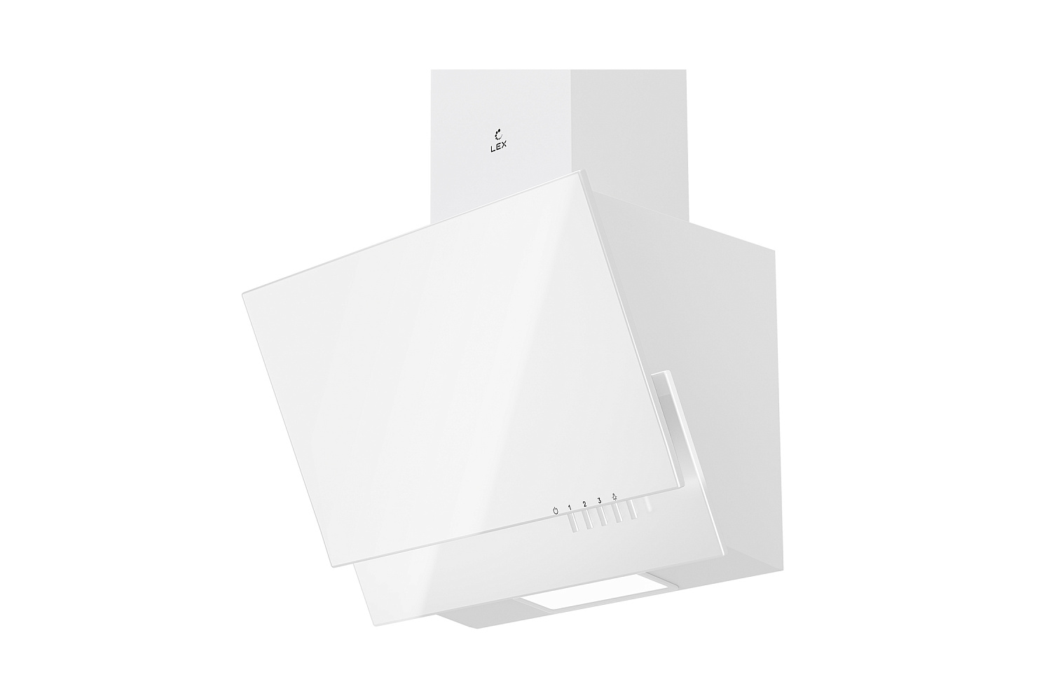 Наклонная вытяжка LEX MERA 500 WHITE