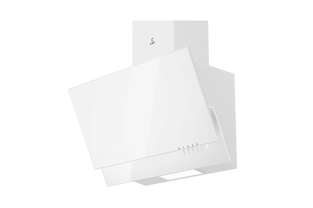 Наклонная вытяжка LEX MERA 600 WHITE