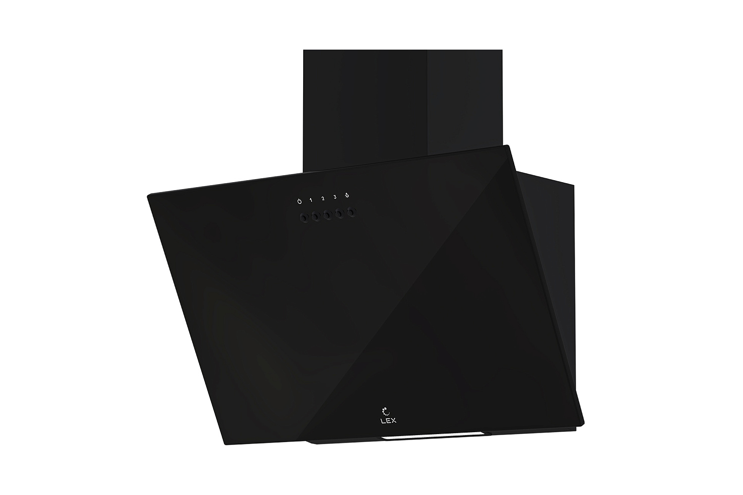 Наклонная вытяжка LEX MOZA 600 BLACK