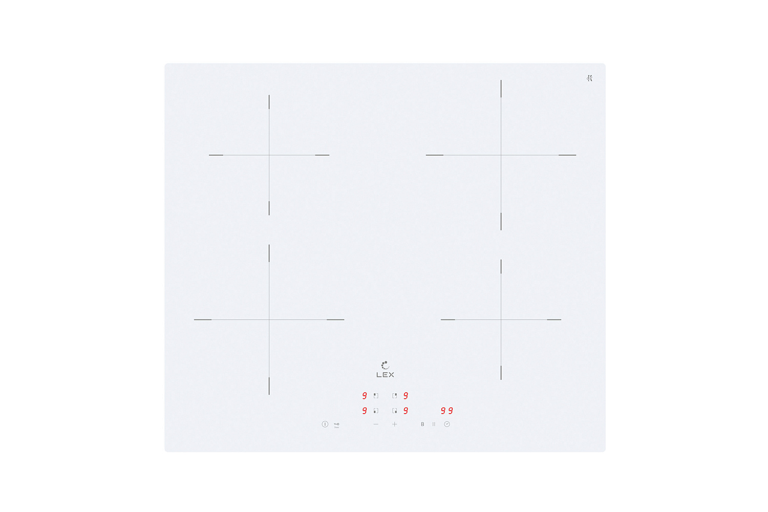 Индукционная варочная панель LEX EVI 640A WH