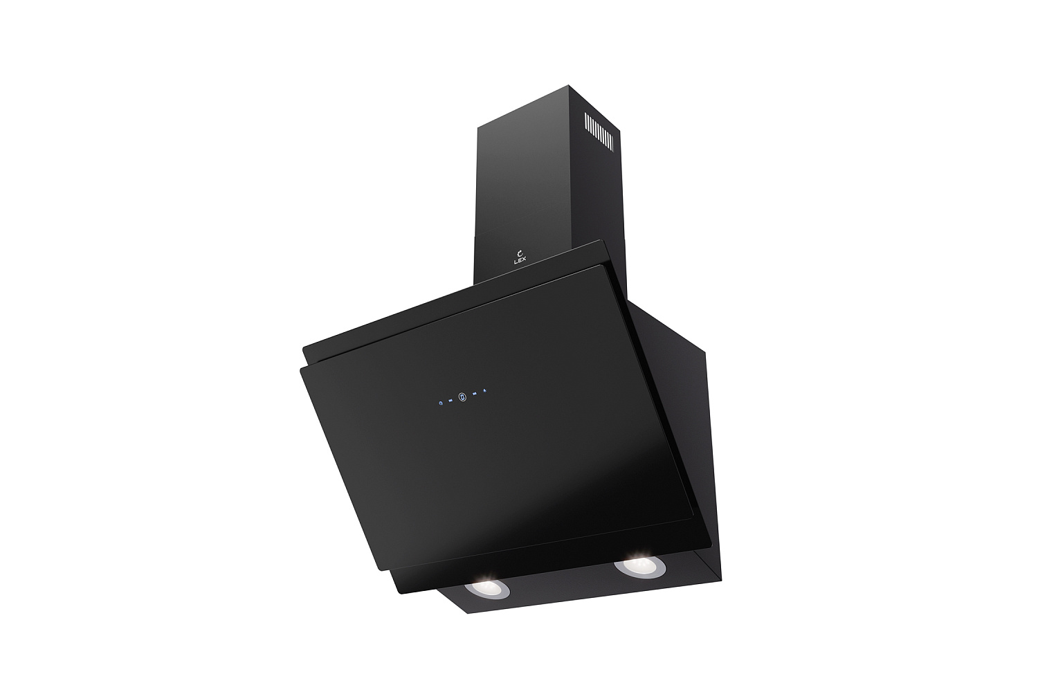 Наклонная вытяжка LEX FURIA 600 BLACK