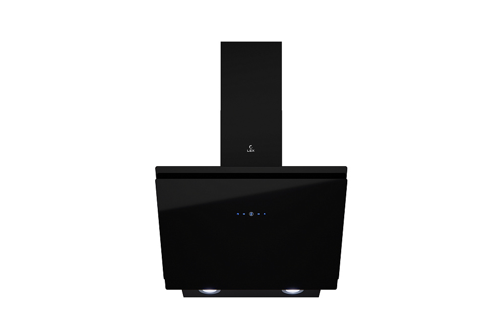 Наклонная вытяжка LEX FURIA 600 BLACK