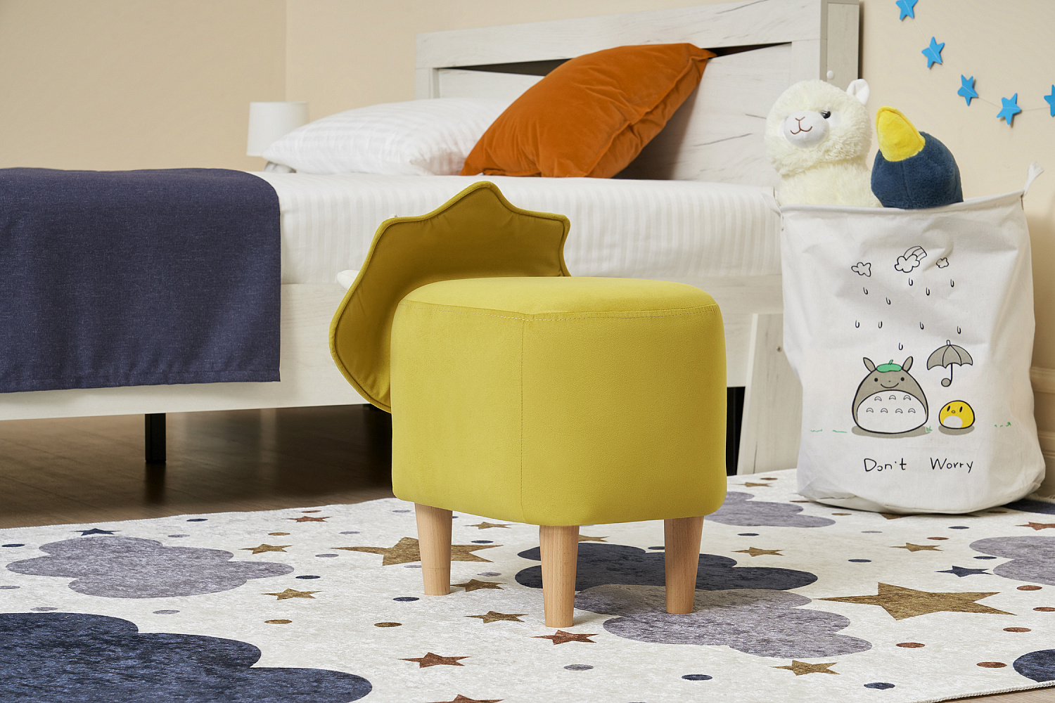 Пуф Leset Dino Combi желтый