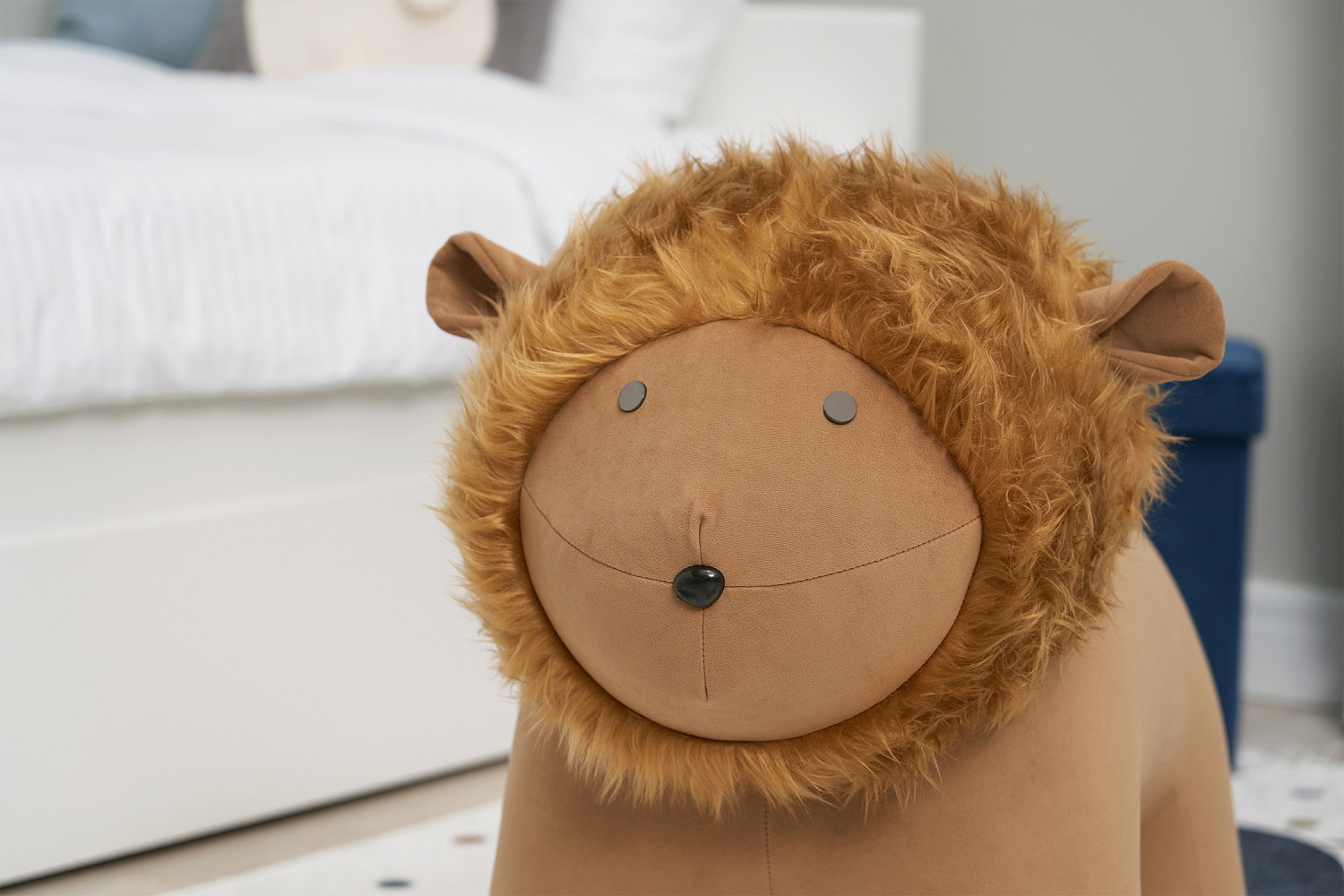 Пуф Leset Leo светло-коричневый