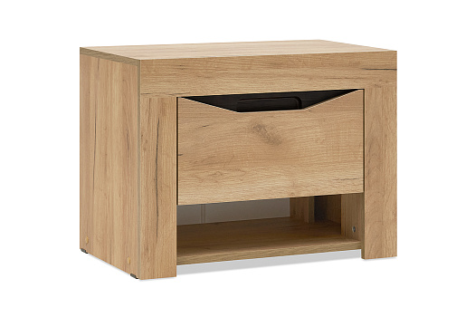 Тумба прикроватная Паола ТП 701 дуб крафт золотой / венге