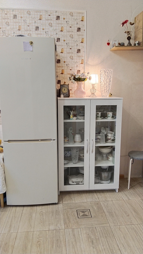 Шкаф-витрина Сириус дуб венге