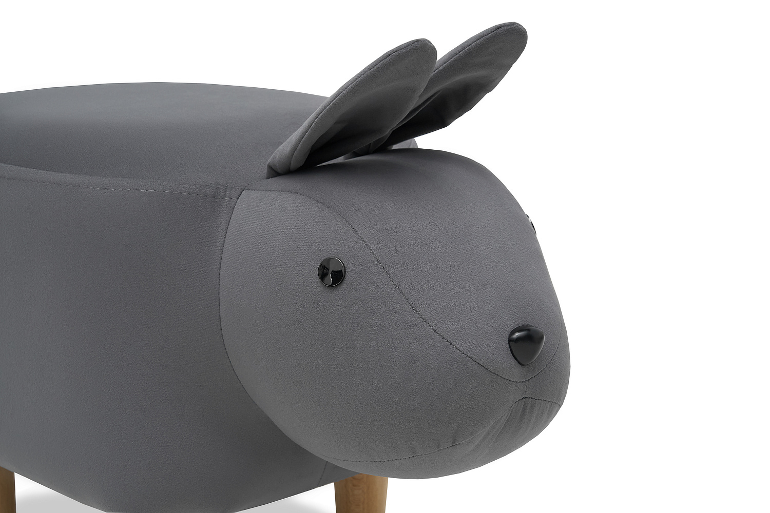 Пуф Leset Rabbit Combi серый