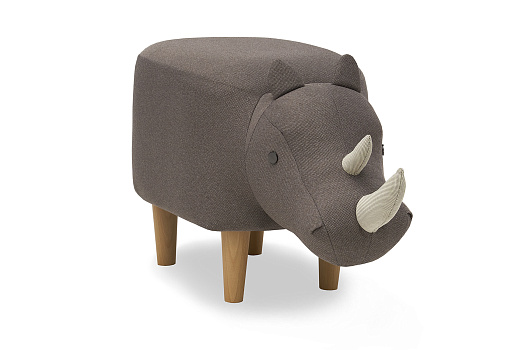 Пуф Leset Rhino Combi коричневый