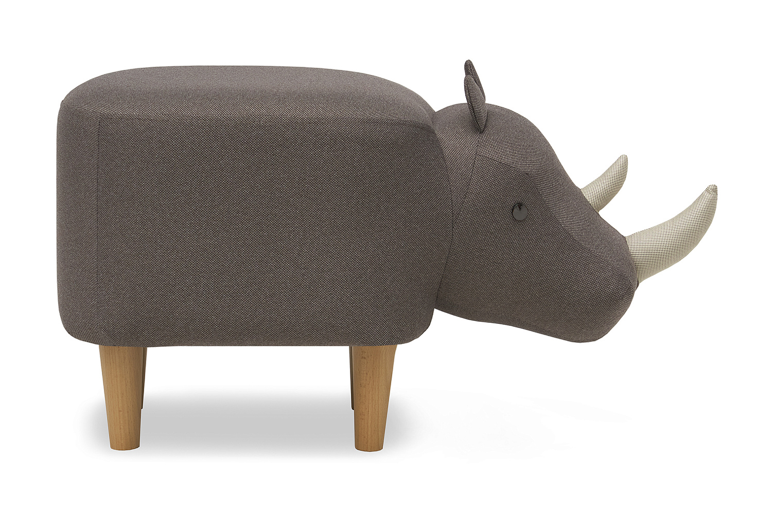 Пуф Leset Rhino Combi коричневый