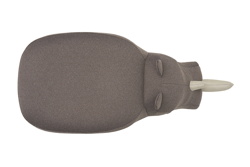 Пуф Leset Rhino Combi коричневый