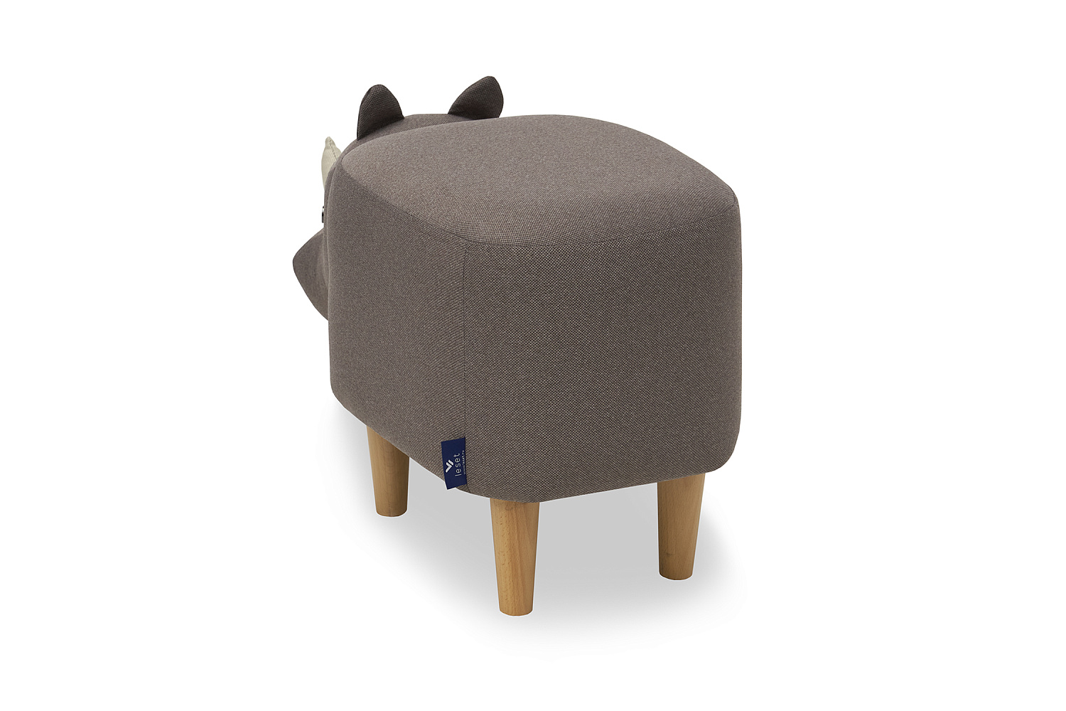 Пуф Leset Rhino Combi коричневый