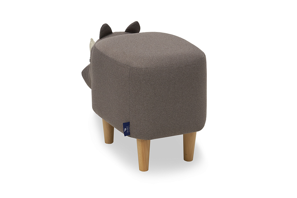 Пуф Leset Rhino Combi коричневый