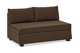 Диван откидной Немо коричневый