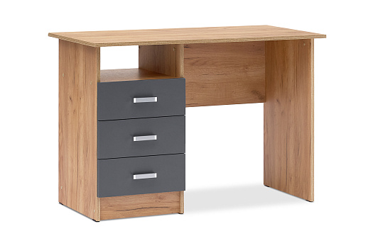 Стол письменный Мартина графит / дуб крафт