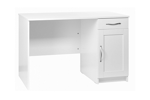 Письменный стол Кастор с тумбой белый