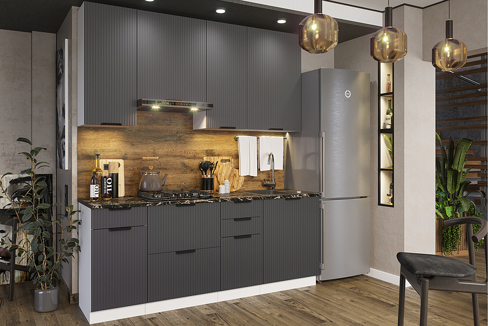 Модульная кухня Норд Line софт маренго