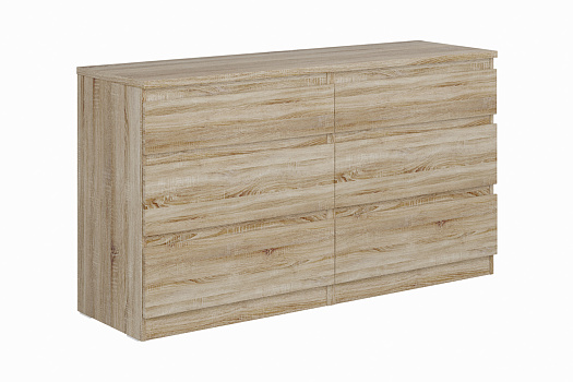 Комод Кастор 6 ящиков дуб сонома