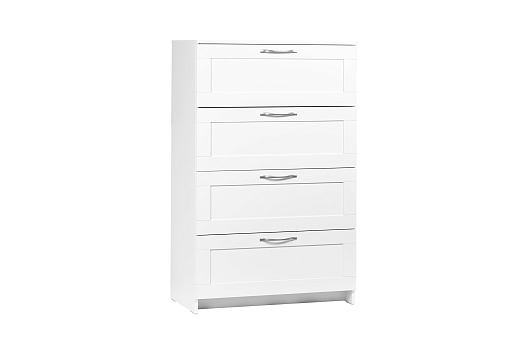 Комод Сириус белый 4 ящика