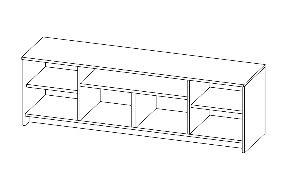 ТВ-тумба Сириус дуб венге