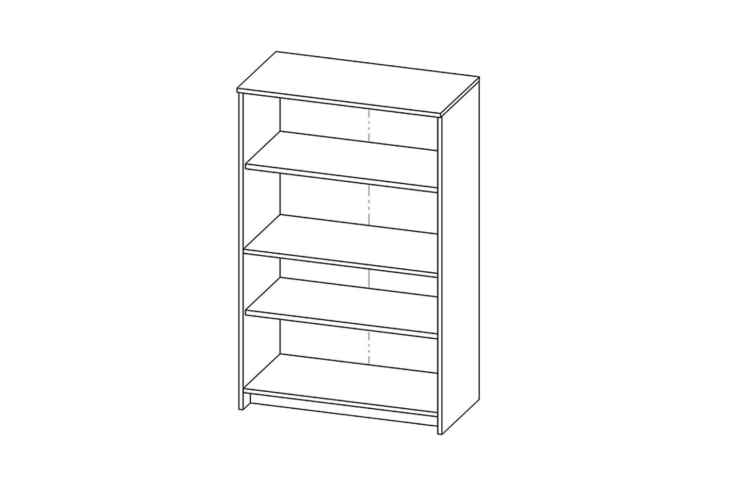 Шкаф двухдверный Сириус белый