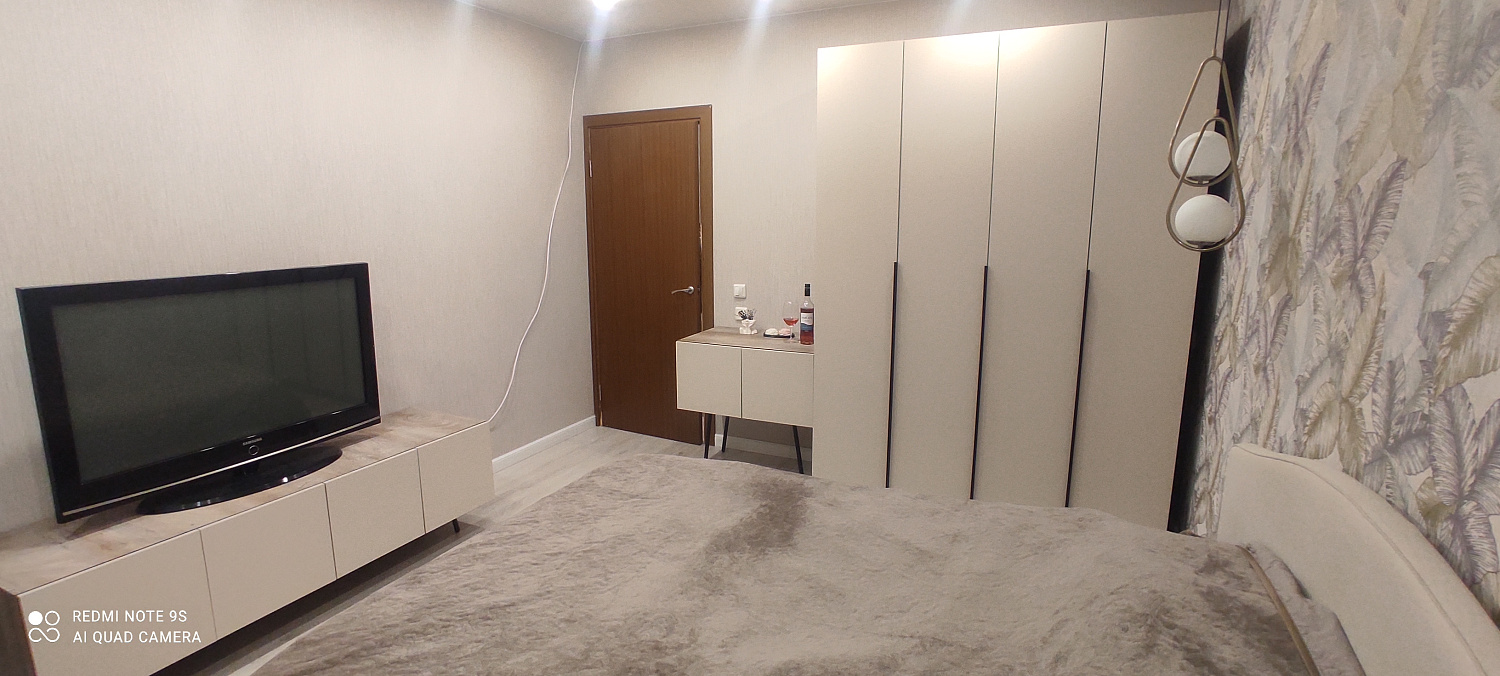 Шкаф 4-х створчатый Тивина графит серый