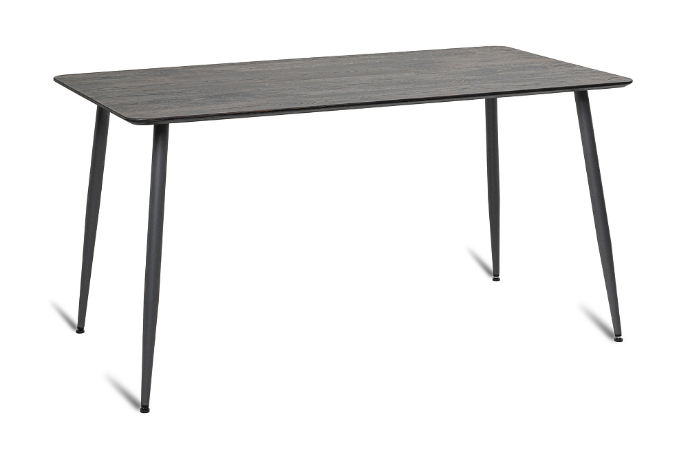 Стол обеденный Венако рустик графит / серый