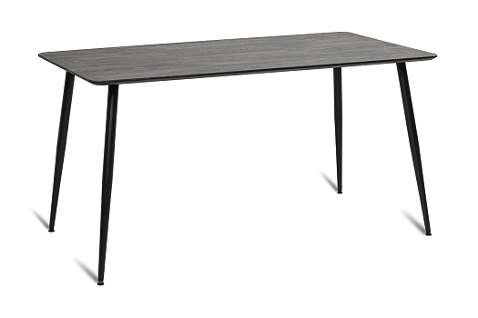 Стол обеденный Венако рустик графит / черный