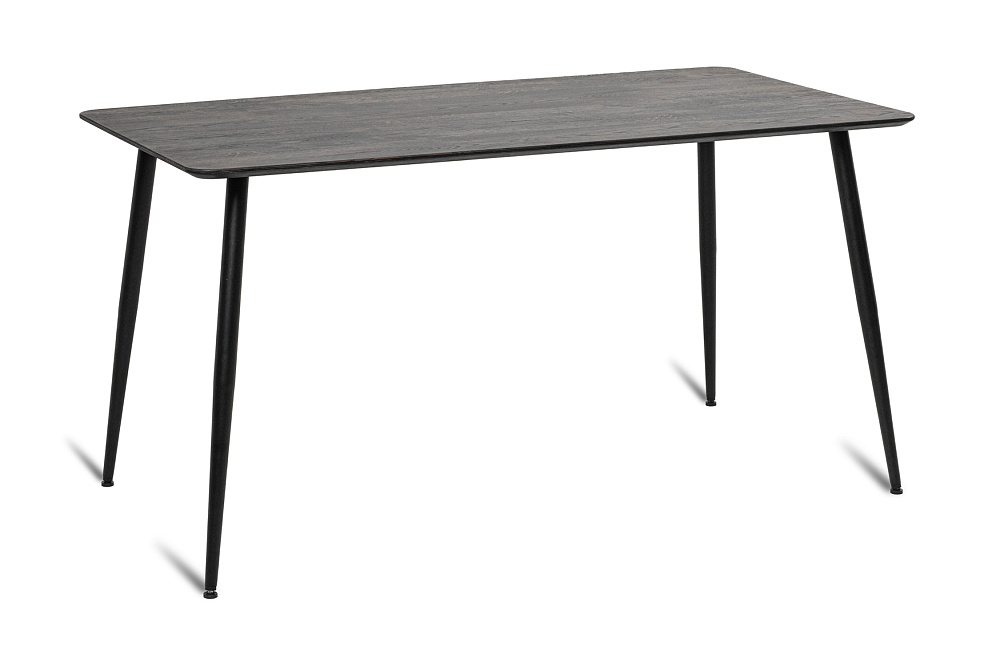 Стол обеденный Венако рустик графит / черный