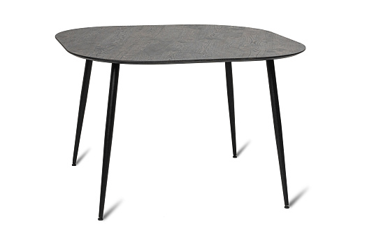 Стол обеденный Венсе рустик графит / черный