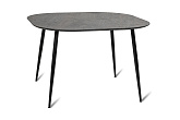 Стол обеденный Венсе рустик графит / черный