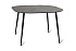 Стол обеденный Венсе рустик графит / черный