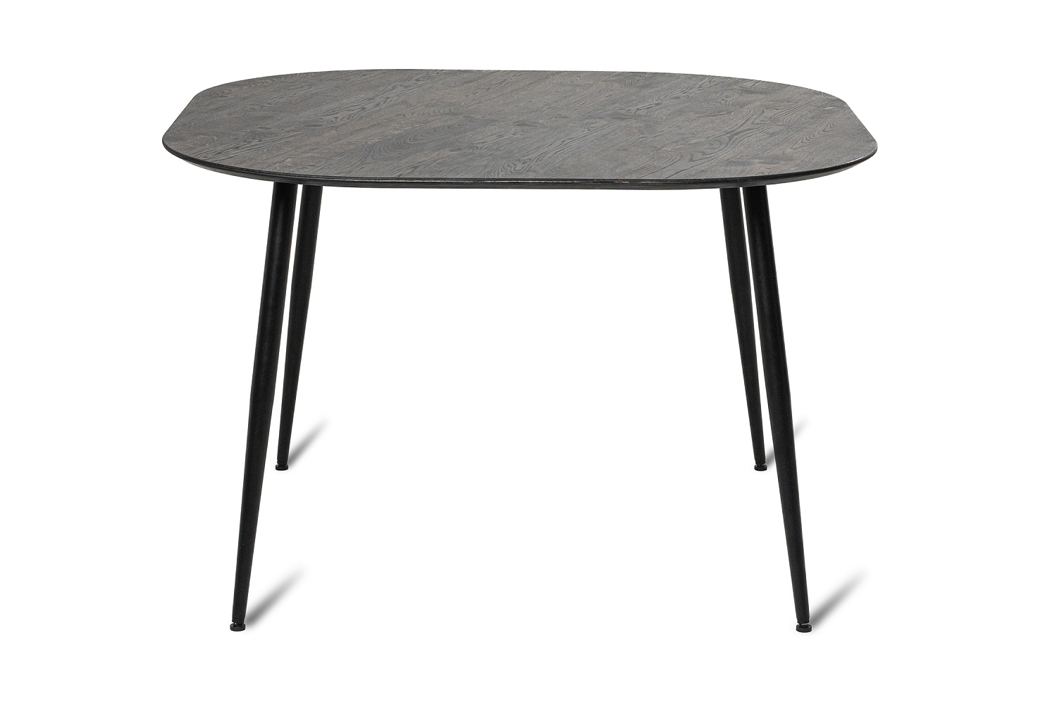Стол обеденный Венсе рустик графит / черный