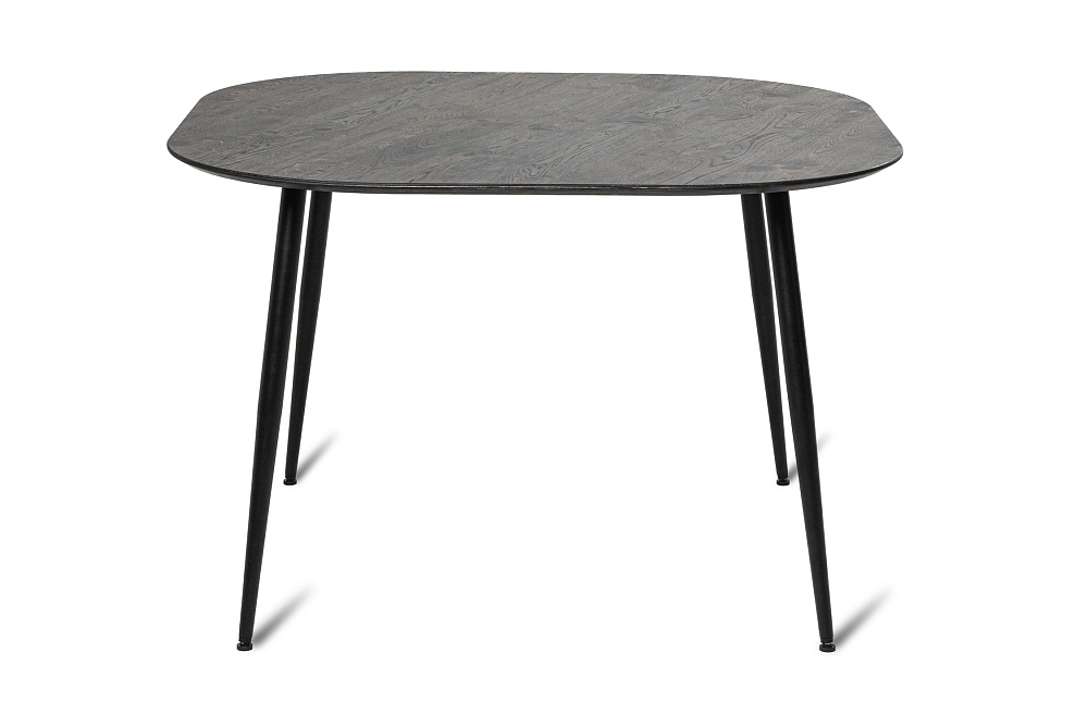Стол обеденный Венсе рустик графит / черный