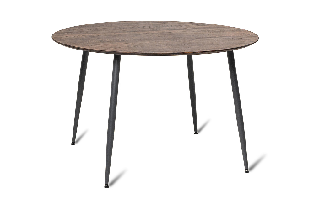 Стол обеденный Леер рустик браун / серый