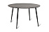 Стол обеденный Леер рустик графит / черный