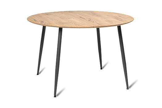 Стол обеденный Леер рустик натуральный / серый