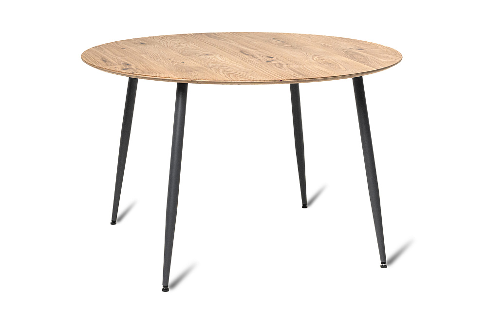 Стол обеденный Леер рустик натуральный / серый